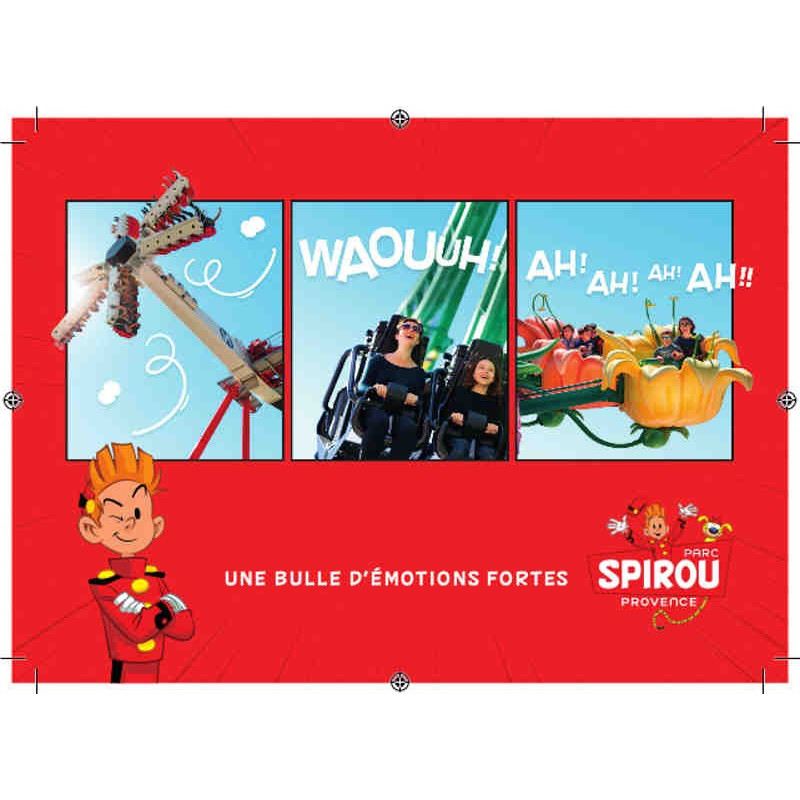 27,50€ Tarif billet entrée Parc Spirou moins cher avec Accès CE