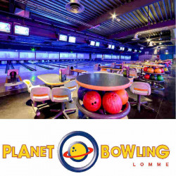 Prix ticket partie Planet bowling Lomme moins cher