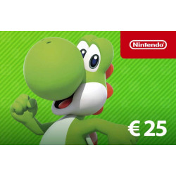 promo -5% Code Nintendo eShop carte Cadeau 25€