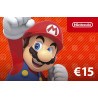  E-Carte cadeau Nintendo eShop Card de 15€