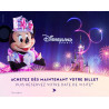  Disneyland Paris : eTicket ECO 1 jour - 1 Parc (adulte ou enfant) valable jusqu'au 02 Octobre 2024