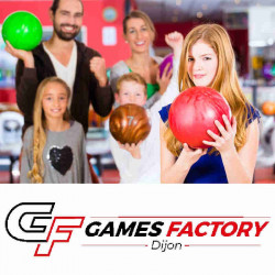 6,50€ tarif Bowling Dijon Game Factory moins cher avec Accès CE