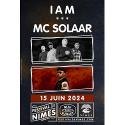 Place concert IAM + MC SOLAAR Festival de Nîmes moins cher